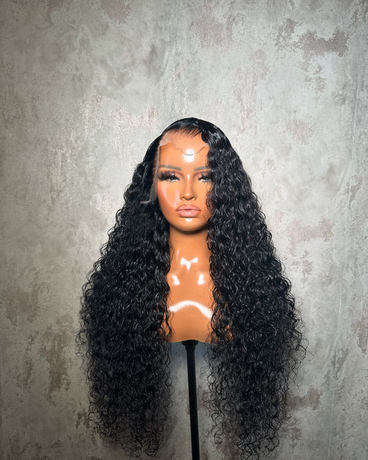 Glueless curly 5*5 top quality wig