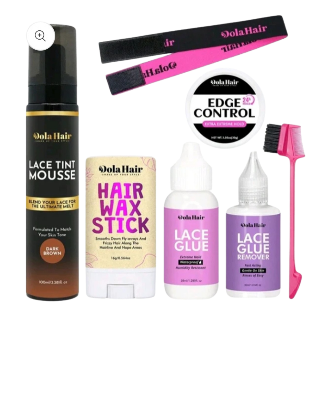 6 piece Wig Installation Accessories Set