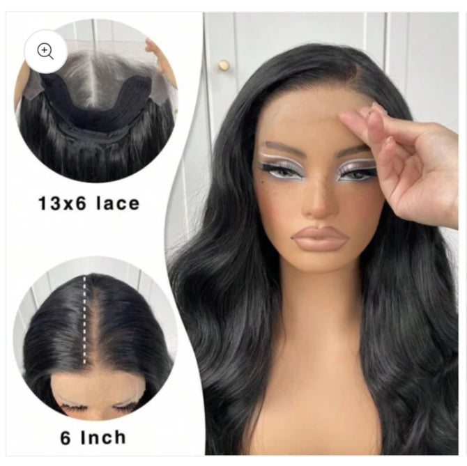 Black Wavy Wig