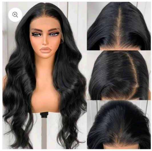 Black Wavy Wig