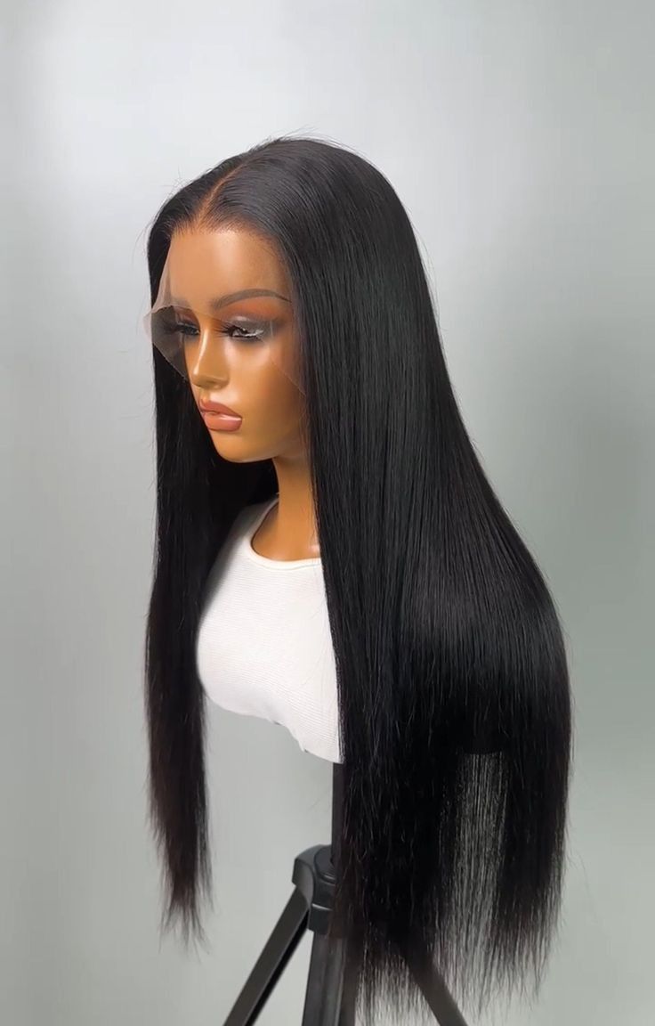 Straight Lace Front Wig(human blend)
