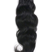 8Pcs Black Wavy One Set Clip In Extensions